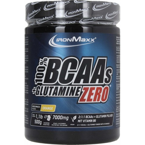 IronMaxx 100% BCAAs + Glutamine Zero (500 gr)